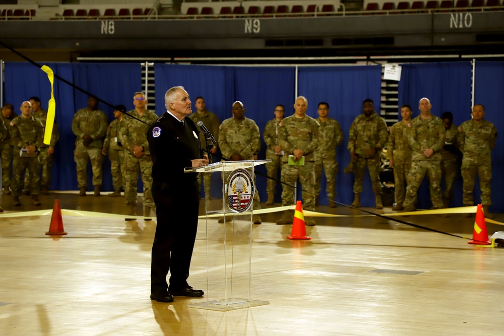 National Guard Soldiers Deputized by Chief of United States Capitol Police