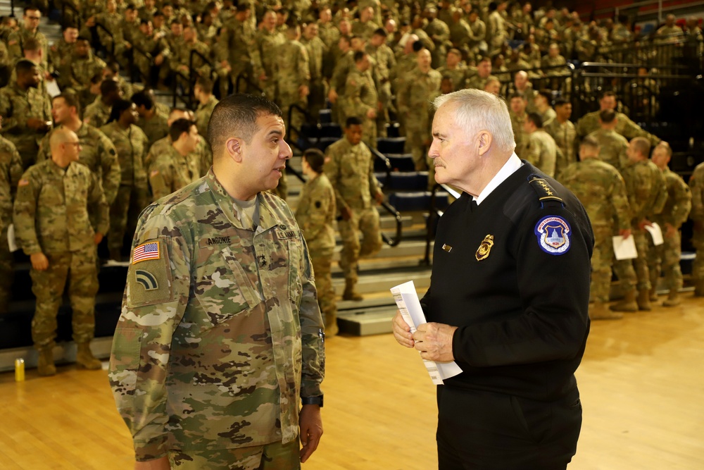 D.C. National Guard and U.S. Capitol Police Work Together for Counting and Certification of Electoral Votes