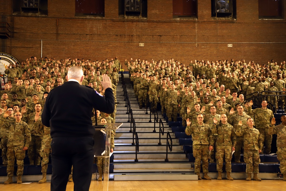 National Guard Soldiers Deputized by Chief of United States Capitol Police for Counting and Certification of Electoral Votes