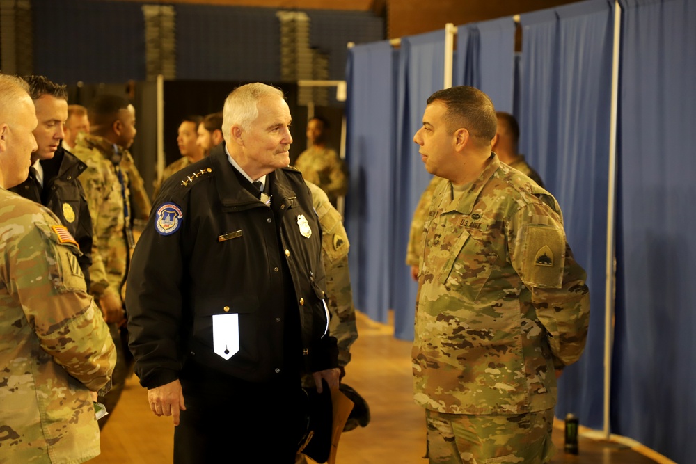 D.C. National Guard and U.S. Capitol Police Work Together for Counting and Certification of Electoral Votes