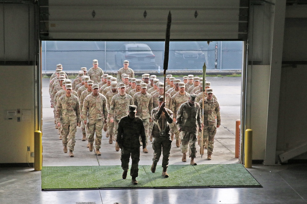 53d Transportation Battalion Headquarters Redeployment