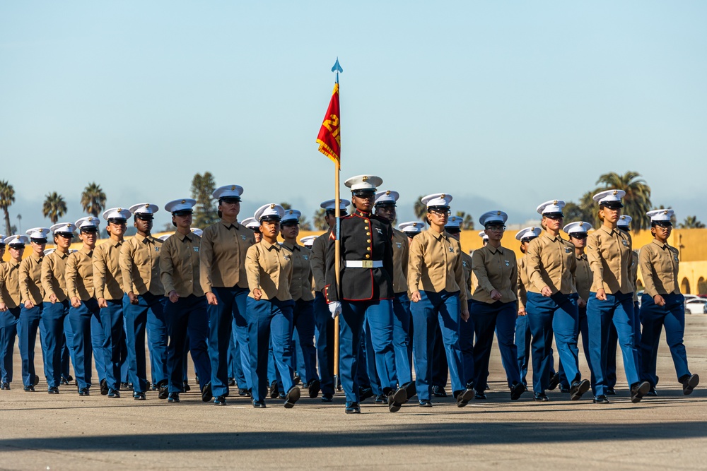 Marine Corps Recruit Depot San Diego Fox Company Graduation