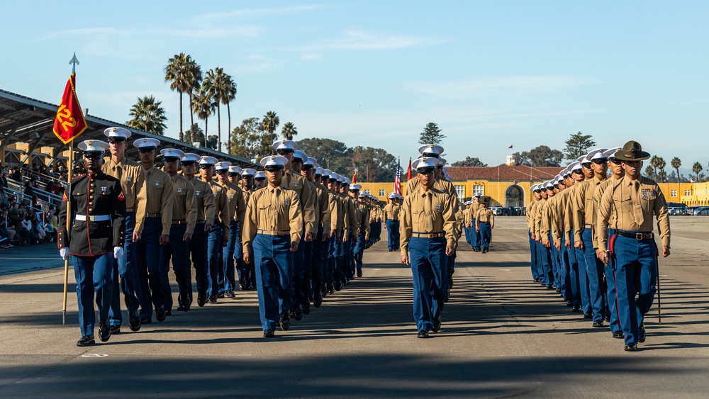 Marine Corps Recruit Depot San Diego Fox Company Graduation