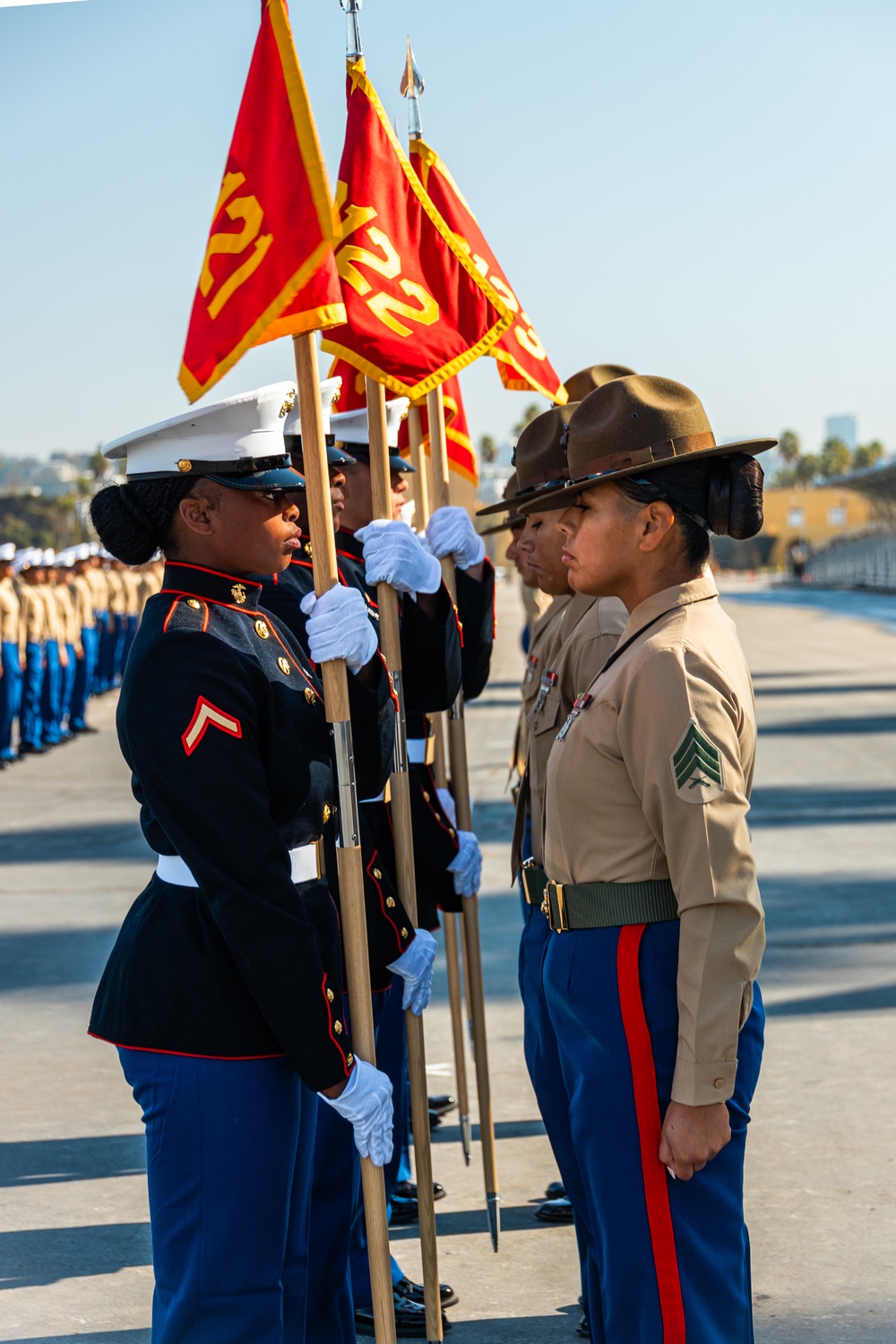 Marine Corps Recruit Depot San Diego Fox Company Graduation