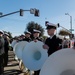 United States Navy Band kicks off the U.S. Navy's 250th Birthday at the Rose Parade