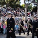 United States Navy Band kicks off the U.S. Navy's 250th Birthday at the Rose Parade