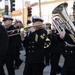 United States Navy Band kicks off the U.S. Navy's 250th Birthday at the Rose Parade