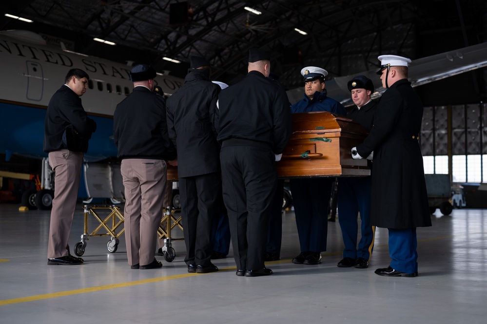 State Funeral rehearsal for former President Jimmy Carter