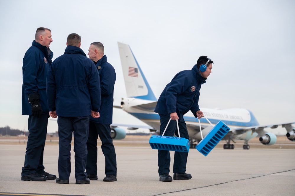 Joint Base Andrews hosts rehearsal for State Funeral of former President Jimmy Carter