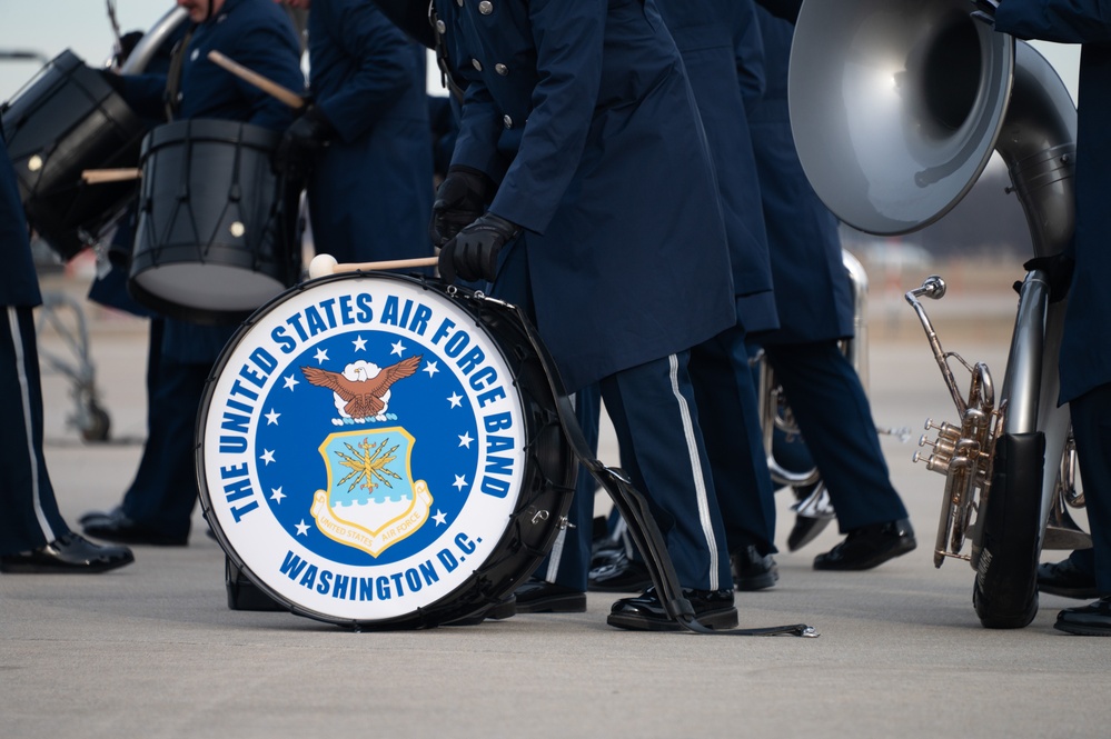 Joint Base Andrews hosts rehearsal for State Funeral of former President Jimmy Carter