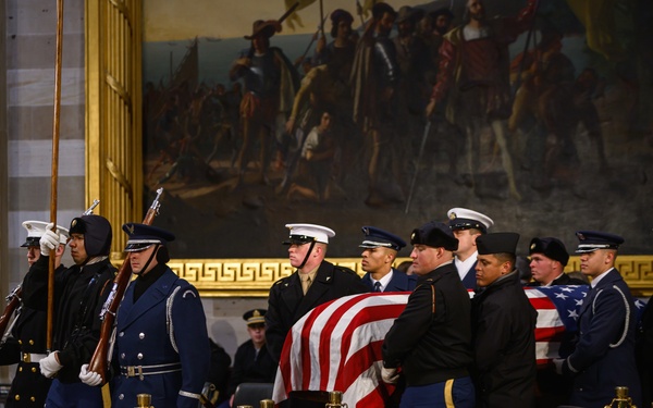 Rehearsal: Jimmy Carter State Funeral at the U.S. Capitol