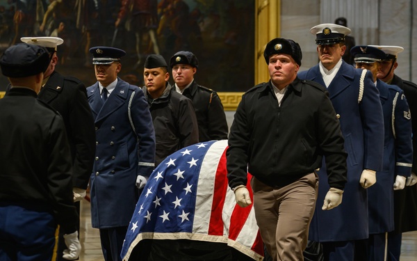 Rehearsal: Jimmy Carter State Funeral at the U.S. Capitol