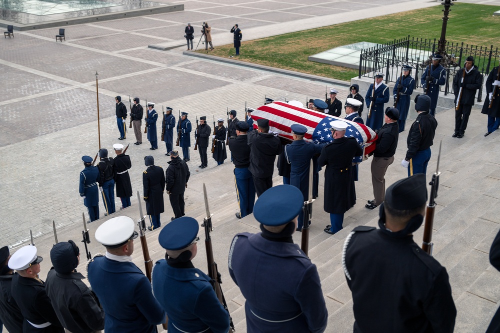 Rehearsal: Jimmy Carter State Funeral at the U.S. Capitol