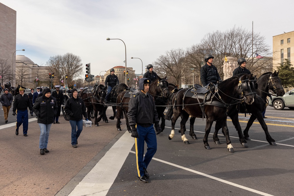 State Funeral Rehearsal