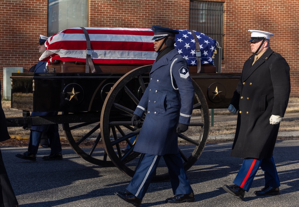 U.S. Service Members Conduct State Funeral Rehearsal