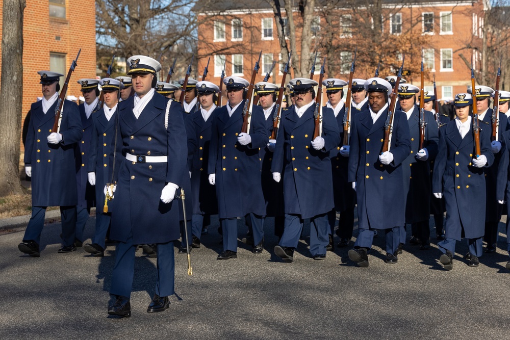 U.S. Service Members Conduct State Funeral Rehearsal