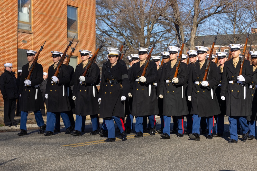 U.S. Service Members Conduct State Funeral Rehearsal