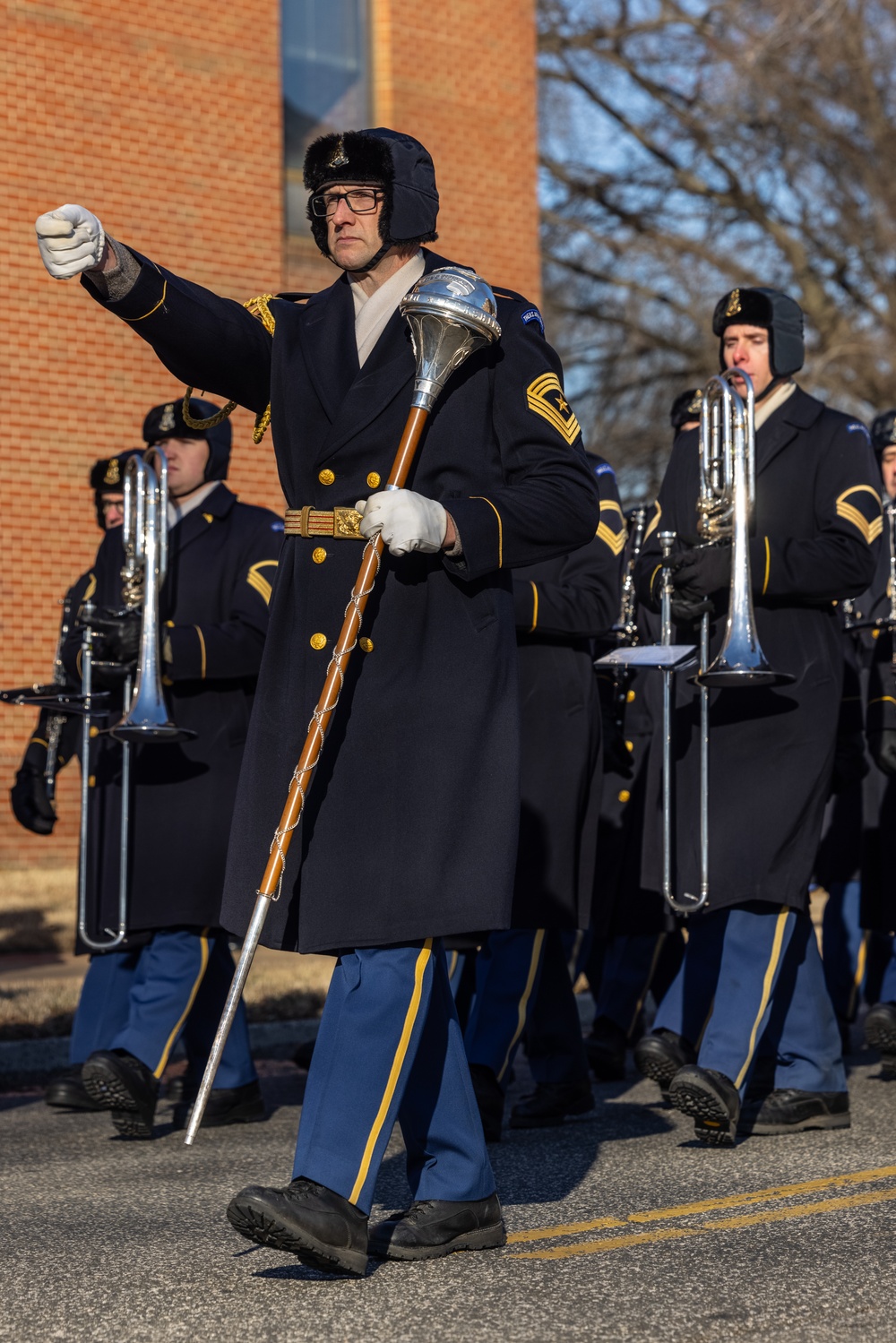 U.S. Service Members Conducts State Funeral Rehearsal