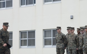 4th Marines Sgt. Maj. Melendez Promotion