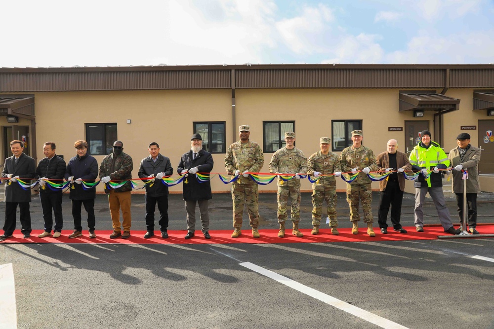 Camp Casey opens new transportation motor pool office