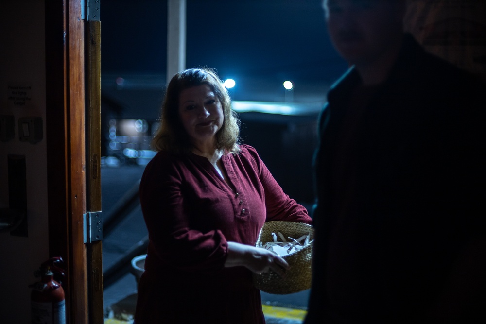 Candlelit Christmas Eve on Camp Bondsteel