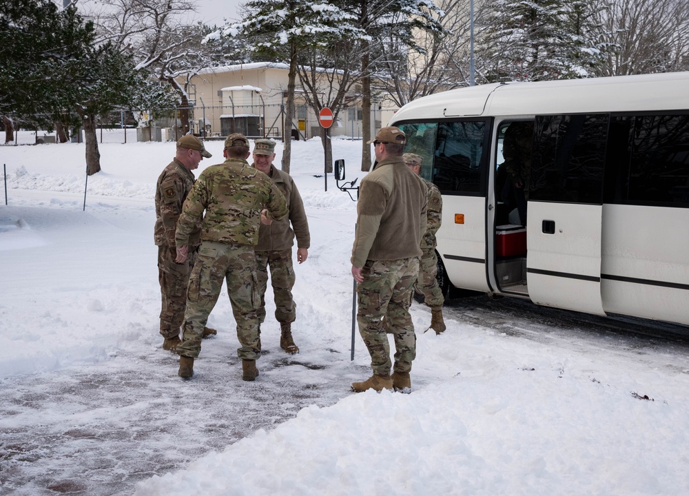 U.S. Forces Japan and 5th Air Force commander visits Misawa