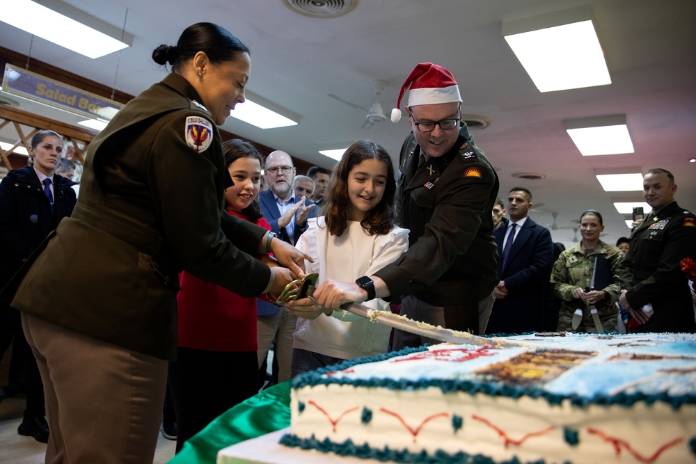 Holiday Celebration on Camp Bondsteel, Kosovo