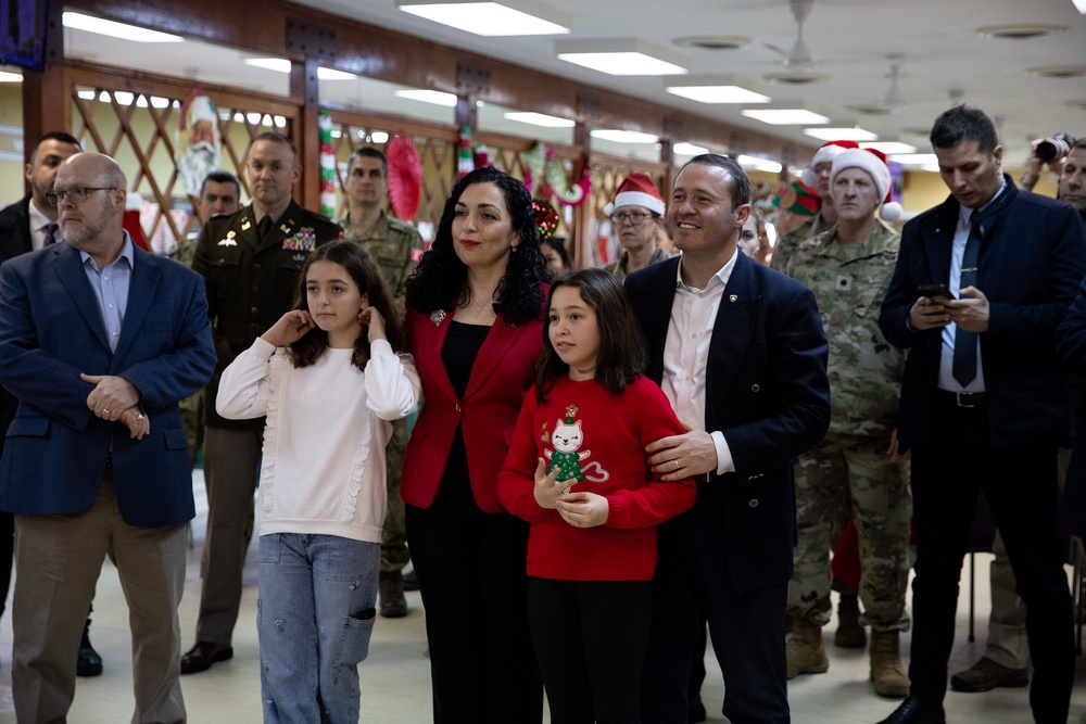 Holiday Celebration on Camp Bondsteel, Kosovo