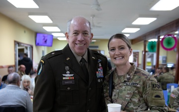 Holiday celebration on Camp Bondsteel, Kosovo