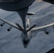 Stronger Together: 100th ARW KC-135 refuels NATO E-3 Sentry