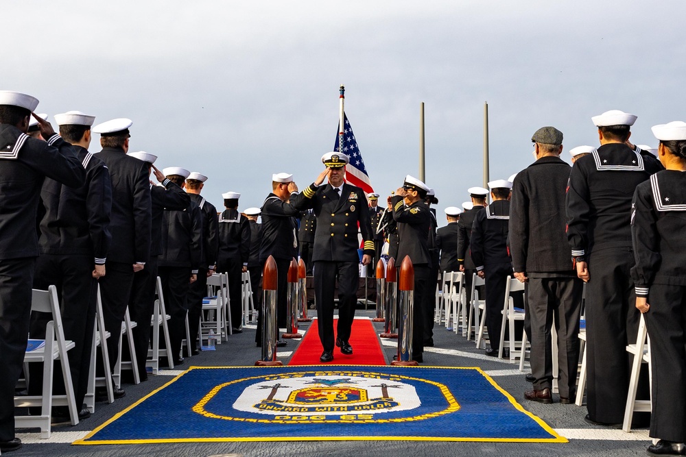 Benfold Change of Command