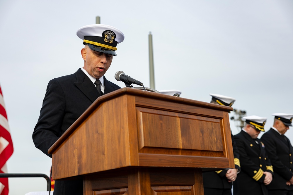 Benfold Change of Command