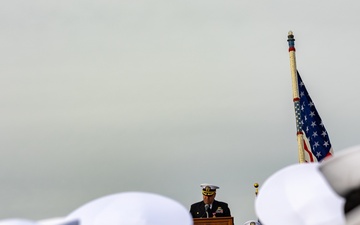 USS Benfold Change of Command 2024