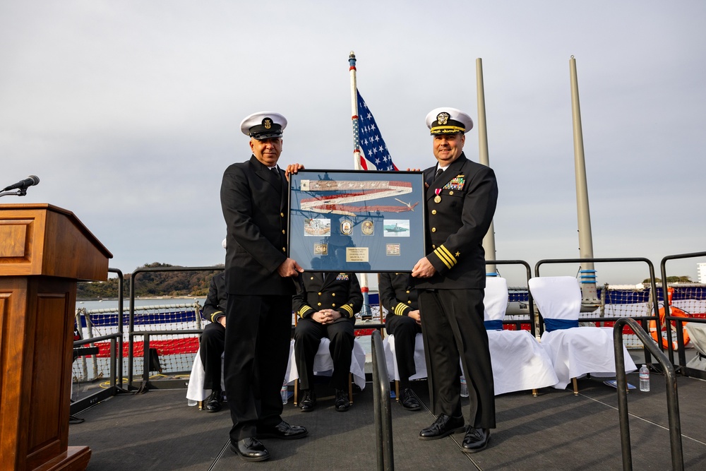 Benfold Change of Command