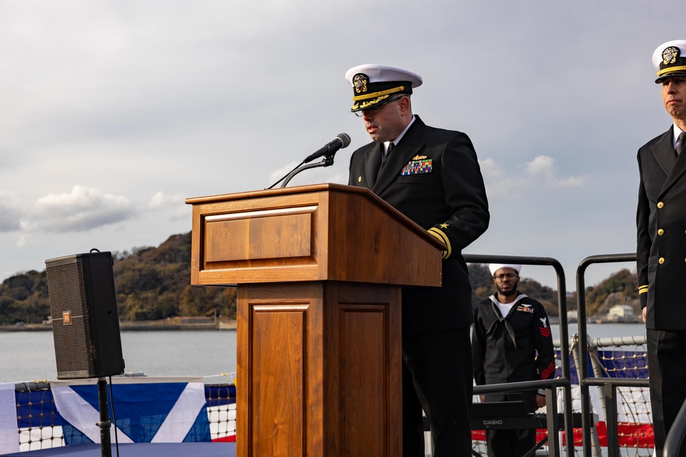 Benfold Change of Command