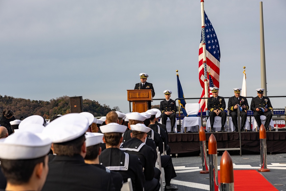 Benfold Change of Command