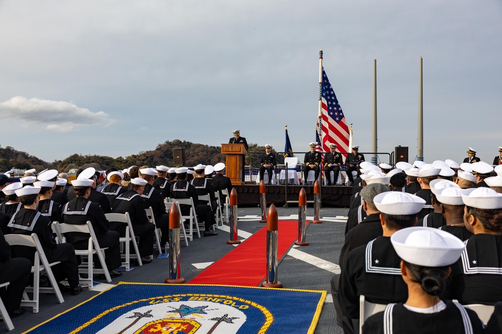 Benfold Change of Command