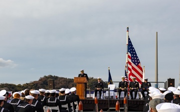 Benfold Change of Command