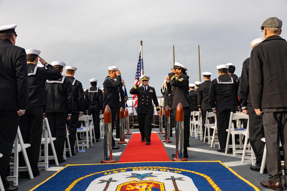 Benfold Change of Command