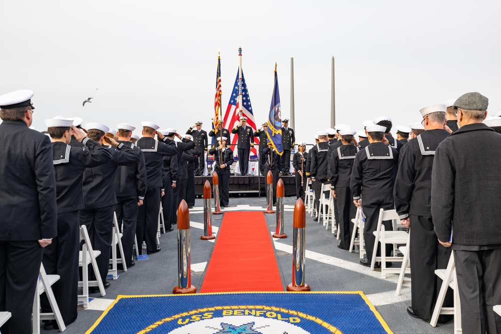 Benfold Change of Command