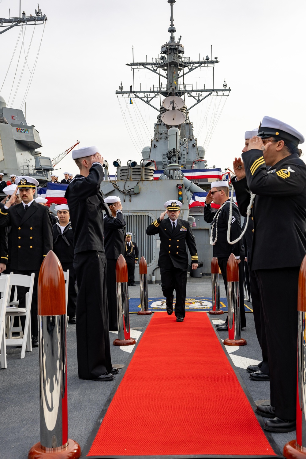 Benfold Change of Command