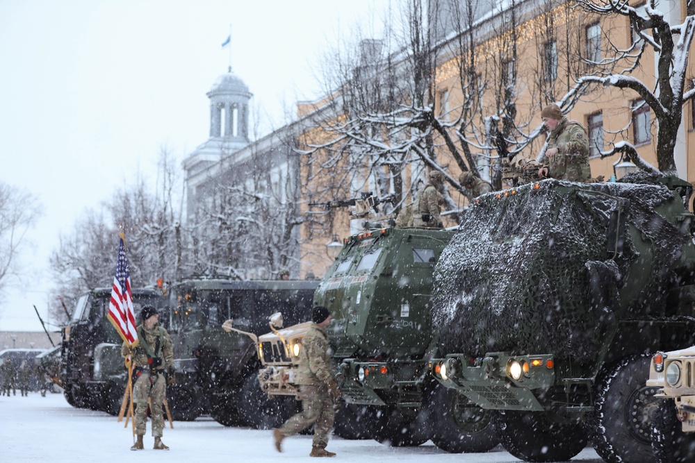 U.S. Armed Forces participate in remembrance Estonian War of Independence ceasefire ceremony