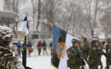 U.S. Armed Forces participate in remembrance Estonian War of Independence ceasefire ceremony