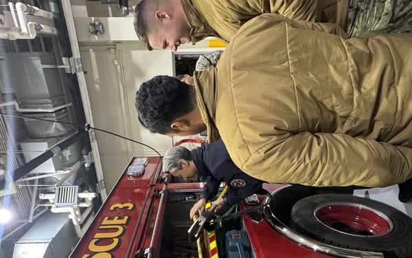 Det Chinhae - Fire Warden Training