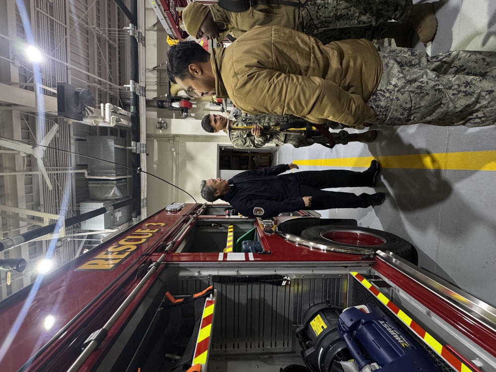 Det Chinhae - Fire Warden Training