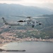 The &quot;Dragon Whales&quot; of HSC 28 fly above Sicily