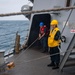 USS Sterett conducts routine operations as part of the Carl Vinson Carrier Strike Group