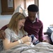 Navy couple welcomes first baby of 2025 at Walter Reed