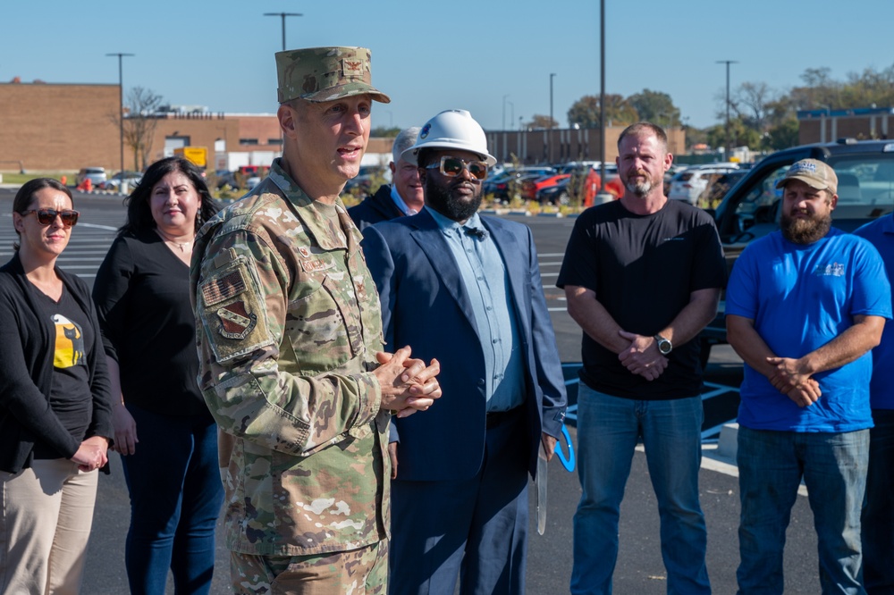 JBAB expands parking with 600-space lot