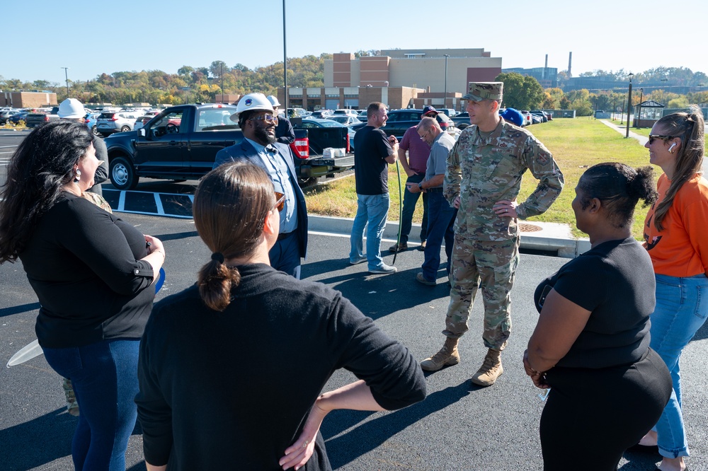 JBAB expands parking with 600-space lot